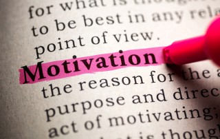 Dictionary image of the definition of the word: motivation