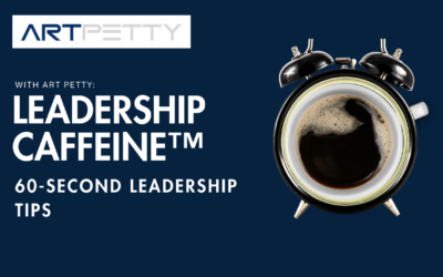 Leadership Caffeine — 60-second leadership tips: frame your day for success