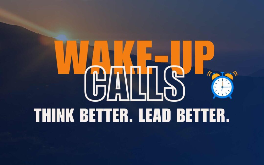 New Video Series: Wake-Up Calls for Managers Shorts