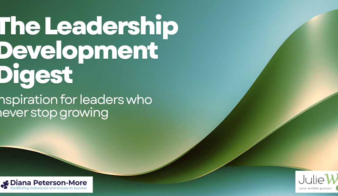 September 2026 Leadership Development Digest
